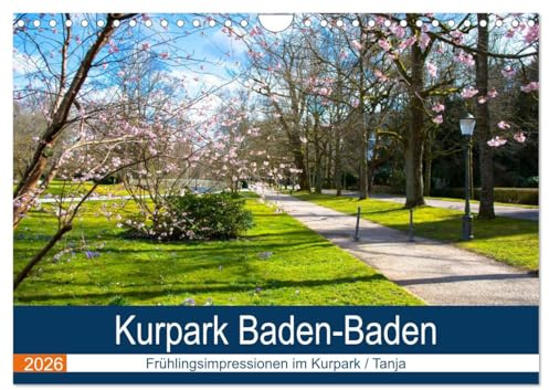 Kurpark Baden-Baden (Wandkalender 2026 DIN A4 quer), CALVENDO Monatskalender: DieKrokusblüte im Kurpark Baden-Baden ist jedes Jahr ein besonderes Erlebnis (CALVENDO Orte)