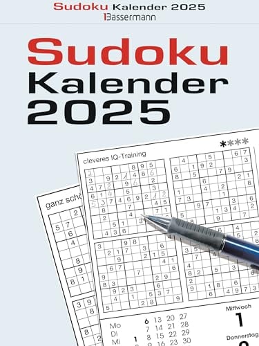 Sudokukalender 2025. Der beliebte Abreißkalender mit 800 Zahlenrätseln