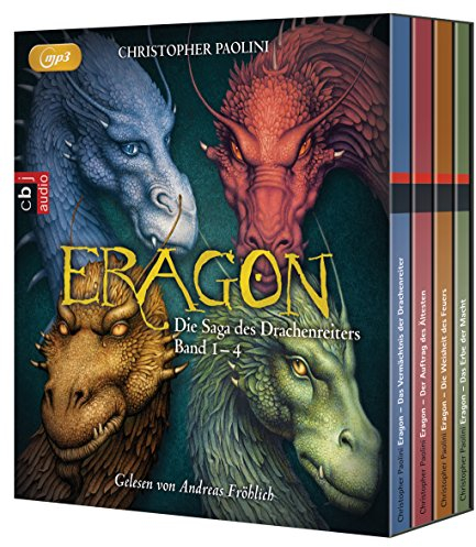 ERAGON – Die Saga des Drachenreiters: Die Box: Die vollständige Hörbuch-Edition Band 1 bis 4