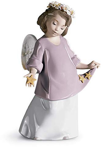 LLADRÓ Engel-Figur Meine Himmlischen Sterne. Engel. Porzellan.