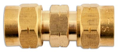 Connect 31157 Messingkupplungen, gerade, 10 mm, 5 Stück