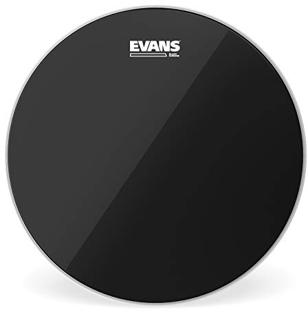 Evans Drum Heads - Black Chrome Tom Drumhead, 15 Inch