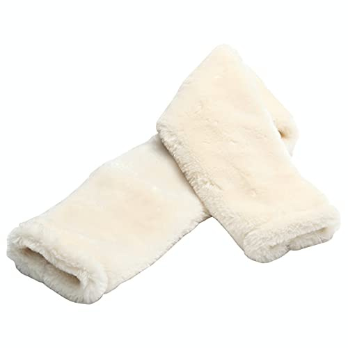 Shires Performance Supafleece Girth Sleeve: Natural: 38