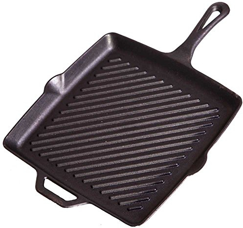 Camp Chef Cast Iron Pfanne rechteckig mit Riffelboden 28 cm (SK11R)