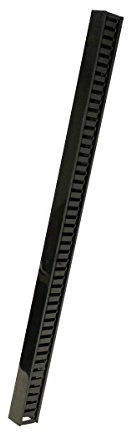 navepoint 1U durchdacht Konstruierte Stahl Vertikale Kabelkanal Kabel Manager 86,4 cm mit Kunststoff Tablett Halterung Tasten