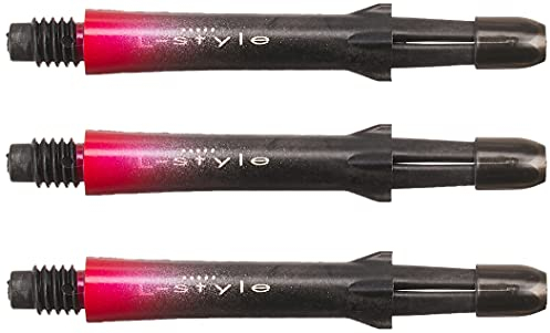 L-Style - Carbon L-Shaft Lock Straight Twotone - Rot DisplayLength 260