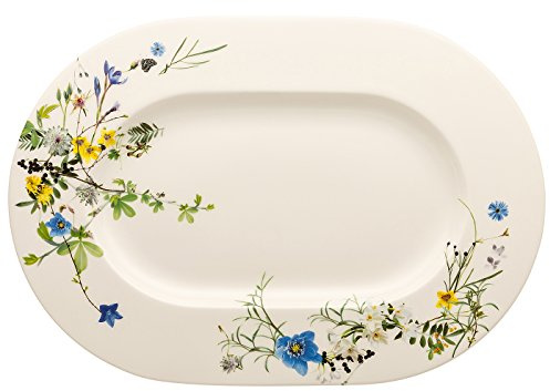 Rosenthal Brillance Fleurs des Alpes Platte 41 cm