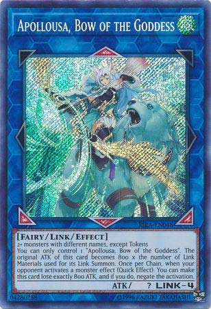 Apollousa, Bogen der Göttin - RIRA-EN048 - Secret Rare - Unlimited Edition