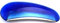 Nagelfeile mit Hohlkehle Innovation blau