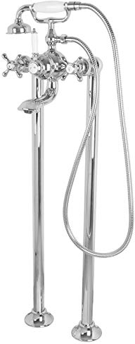 Welfenstein Nostalgie Standarmatur SA-NY freistehend Badewanne Retro Messing