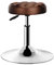QiCheng&LYS Ergonomischer Sitzhocker, Arbeitshocker High Elastic Sponge Cushion, Sitzhöhenverstellung40-53cm für Büroarbeit, Theke Küche und Zuhause (Brown)