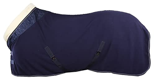 QHP Fleecedecke Brilliance (Blueberry, 125 cm)