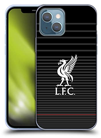 Head Case Designs Offizielle Liverpool Football Club Kit Weiss Und Schwarz Liver Bird Gelhülle [Militärischer Schutzgrad] Kompatibel Mit Apple iPhone 13 Und Kompatibel Mit MagSafe