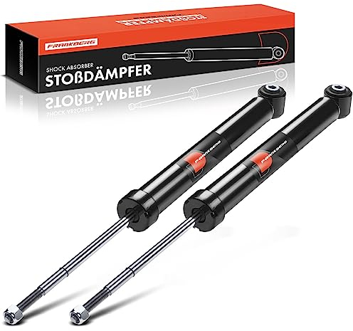 Frankberg 2x Stoßdämpfer Gasdruck Hinterachse Kompatibel mit Arosa 6H 1.0L-1.7L 1997-2004 Lupo 60 6X1 1.0L-1.7L 1998-2005 Replace# 6E0513025A
