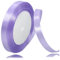 Geschenkband Hellviolett 10mm Breit, 23 Meters Satinband Helles Lila Geschenkbänder Stoff Schleifenband Dekoband zum Geschenkverpackung, Bastelarbeiten, Geburtstag und Hochzeitsdekoration