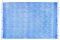 SAIVONA Pareo Sarong Tuch Damen - Wickelrock Strand - Strandtuch Blickdicht als Wickeltuch oder - Handtuchkleid und Wickelkleid Damen - Handarbeit aus Fair Trade Herstellung Hell Blau Türkis