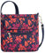 Travelon Unisex-Erwachsene Anti-Theft Classic Mini Shoulder Bag Umhängetasche, Gemaltes Blumenmuster
