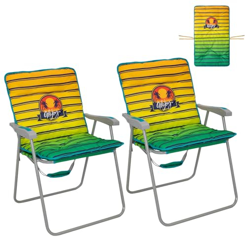 #WEJOY Breiter hoher Strandkorb, 2 Stück