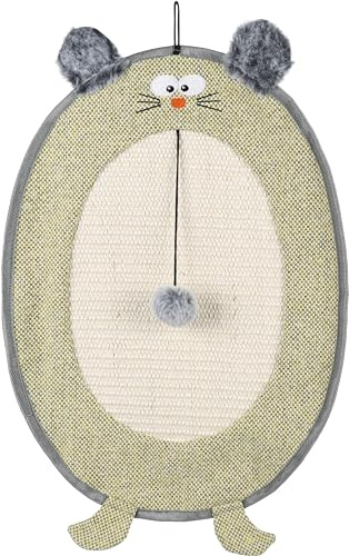 Flamingo KS JAGRE SPIELMATTE OVAL GELB 34,5x53x4,5CM