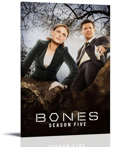 KOPTEW Bones Movie Poster Poster Dekorative Malerei Leinwand Wandkunst Wohnzimmer Poster Schlafzimmer Malerei,Wandkunst Bilddruck Moderne Familienzimmer Dekor 20x30inch(50x75cm)