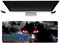 Japanisches Anime Uchiha Itachi Mauspad, XL, multifunktional, Gaming-Mauspad, 3 mm, Büro, rutschfest, strukturierte Oberfläche für Computer, Gamer, Zuhause und Laptops