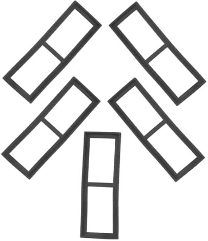 Alipis 5stücke Gummi-schleifsteinunterlage Rutschfeste Hohl Dichtung Basis Fixateur Für Nasssteine Aus Gummi Schärfhalter Für Küchengeschirr