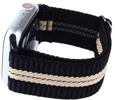 SITAFU Nylon Cinturini Compatibile con Cinturino Apple Watch 44mm 45mm 42mm Ultra/Ultra 2 49mm Uomo Donna, Cinturino Regolabile Nylon Elastico Sport Cinturino per iWatch Series 9 SE/2 8 7 6 5 4 3 2 1
