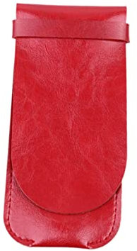 HONMEET 1Stk Etui Schreibwarenhalter Mini-Stifttasche Stifthalter-Organizer Schulbriefpapier Stiftebeutel federmäppchen kraxe bleistift Stifthalter aus Leder Aufbewahrungstasche für