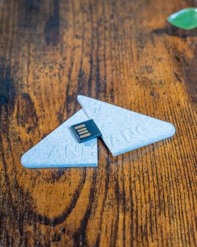 USB-Anhang – Der Digitale Anhang für Deine Bachelor-, Master- oder Doktorarbeit (Mamor mit Aufschrift ANHANG, 8 GB)