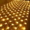 6m X 4m Christmas Net Lights Battery Operated 880 LED Fairy Lights Waterproof String Lights With 8 Modes For Outdoor Indoor Tree Bushes Garden Wall Christmas Decorations - Warm White(6m x 4m 880led)