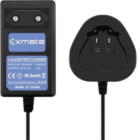 Exmate 10.8V-12V Charger Battery for Bosch BAT411 BAT411A BAT412 BAT412A BAT413 BAT413A BAT414 2607336863 2607336013 26073360, 10.8V Li-Ion Battery