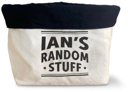 History & Heraldry Personalised Top Bloke storage pouch (Contemporary, Ian)