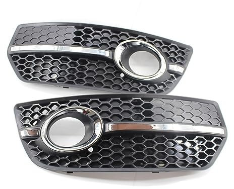 Auto-Nebelscheinwerfer-Gehäusegitter Q5 2010 2011 2012 2013 Auto Links Rechts Vorne Stoßstange Nebel Licht Kühlergrill Grill Abdeckung Nebel Lampe Kühlergrill