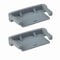 Clip compatibile TELE autostrada PASS (Gancio 2024 Grigio, Confezione da 2)