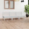 GCHDHAPB Home-Outdoor Gartenmöbel-Set, 3-teilig, massives Kiefernholz, Weiß