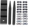 Kit de réparation de tronçonneuse de poche, construction en acier au carbone, convient aux chaînes de 6,35 mm, 9,5 mm, 1,026 cm, LP, 825,5 cm, 9,5 mm, 1026,2 cm, comprend une aiguille à riveter, une