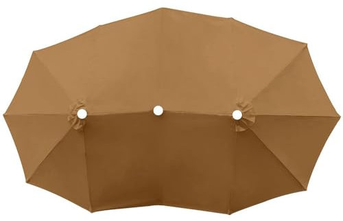 Telo di Ricambio per Ombrellone da Esterno, Copertura di Ombrellone Grande 4.5x2.7 M, per Giardino Piscina Spiaggia(A3)