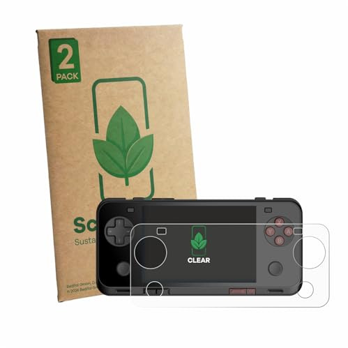 ScreenLeaf 2 Stück Schutzfolie für Ayaneo Pocket ACE [nachhaltiger Displayschutz, Folie, transparent, kratzfest]