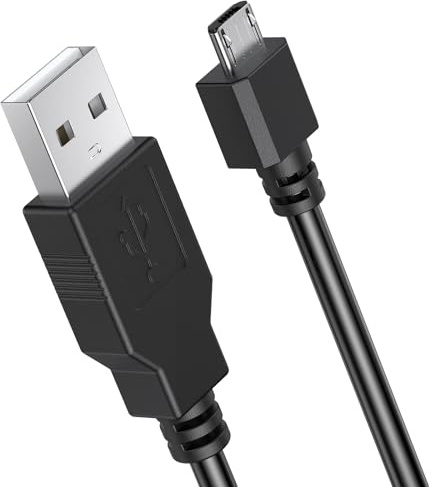 Kindle Charger Cable Micro USB Charging Power Lead for UK Amazon Kindle, Paperwhite, Fire, Oasis Tablet (Compatible with Kindles 2007-2018) Replacement E-Reader Adapter Wire Fast Charge (1.8M)
