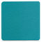 Unbekannt Filz-Untersetzer 20x20 cm türkis/petrol blau