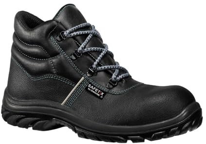 Lemaitre BHIGS30NR, BLUEFOX Hohe S3 Sicherheitsschuhe, Schwarz/Blau, Größe 47