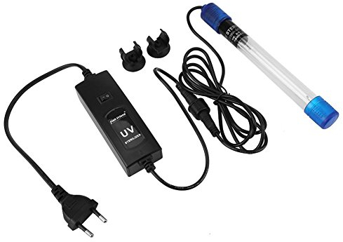 220-240V impermeable esterilizador UV luz lámpara Bacteria-Killing para tanque de acuario, Luz esterilizadora de acuario, Luz esterilizadora para pecera(UV-7)