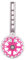 MorNon 2X Universal Stützräder Sicherheitsstützräder für Fahrra 12-20Zoll Kinderfahrrad Rosa