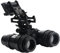 AQzxdc PVS-14 Nachtsichtbrille NVG-Halterung, Fast Helm und Teleskopmodell-Sets, mit Taktischem Headset & Brille & Taschenlampe, für Airsoft Paintball Jagd Cosplay,Set b