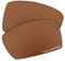 EZReplace Verres de rechange pour lunettes de soleil Oakley Gascan OO9014 (verres polarisés), Polycarbonate marron bordeaux, Taille unique