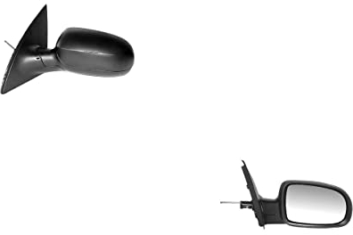 Johns, passend für Opel Corsa Außenspiegel C 09/00-12/09 Set links & rechts, schwarz