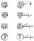 PABBEU Ohrstecker Silber 925 4 Paar Silber Ohrringe Damen 925 Klein Ohrstecker Silber Hypoallergen Herz Knorpel Ohrstecker Set Mit Zirkonia Silber Ohrringe Für Damen Mädchen Herren 2/3/4/5 mm…