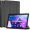 Fintie Hülle für Lenovo Tab M10 (3. Gen) Tablet 10,1 TB-328FU/TB-328XU, Ultradünne Schutzhülle mit Auto Schlaf/Wach Funktion, Nicht für Lenovo M10 Plus (3. Gen) Tablet 10.6, Denim Grau