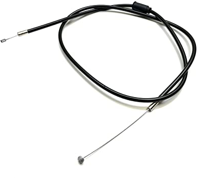 Gaszug Gasbowdenzug Schwarz passend für Hercules Prima 2 3 4 5, Optima, Sachs 505 504 – Einbaufertiger Gaszug – 1125mm Gesamtlänge