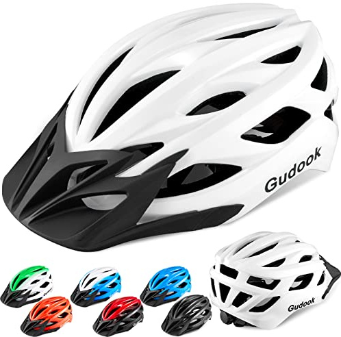 Bike Helmet Adult Men - Women Adjustable Comfort Bicycle Helmet with Visor